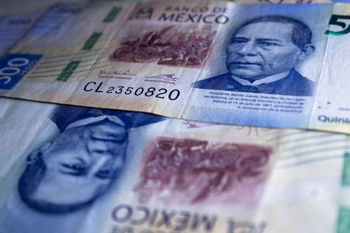 Billetes de 500 pesos mexicanos